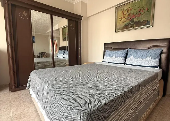 Sea View W Garden 50m To Sarimsakli 아파트 *